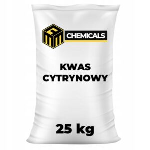 KWAS CYTRYNOWY JEDNOWODNY E330 25KG