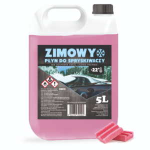 PŁYN DO SPRYSKIWACZY ZIMOWY METANOL bubblegum 5L