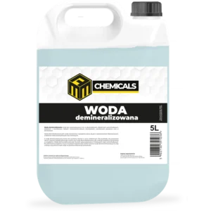 WODA DEMINERALIZOWANA DESTYLOWANA 5L