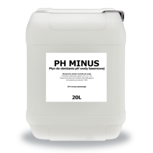 PH MINUS PŁYN DO OBNIŻANIA PH WODY 20L